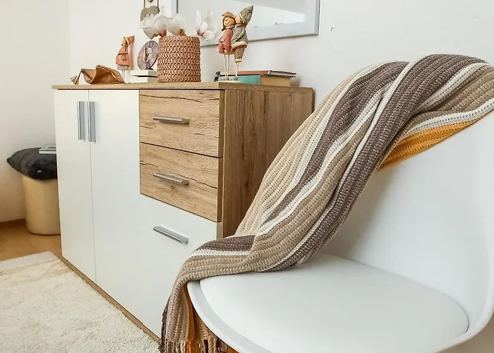 Cozy Retreat With Parking, Balconies & Garden Fireplace
